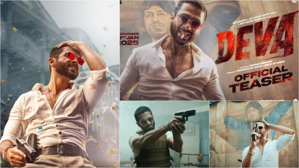 Deva Teaser: ਸ਼ਾਹਿਦ ਕਪੂਰ ਐਡਰੇਨਾਲੀਨ-ਇੰਧਨ ਵਾਲੇ ਪੁਲਿਸ ਅਵਤਾਰ ‘ਤੇ ਨੱਚੇ