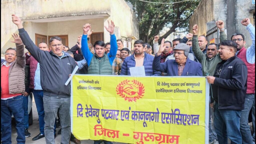 ਹਰਿਆਣਾ: ਪਟਵਾਰੀਆਂ ਨੇ ‘ਭ੍ਰਿਸ਼ਟ ਸੂਚੀ’ ਦਾ ਕੀਤਾ ਵਿਰੋਧ