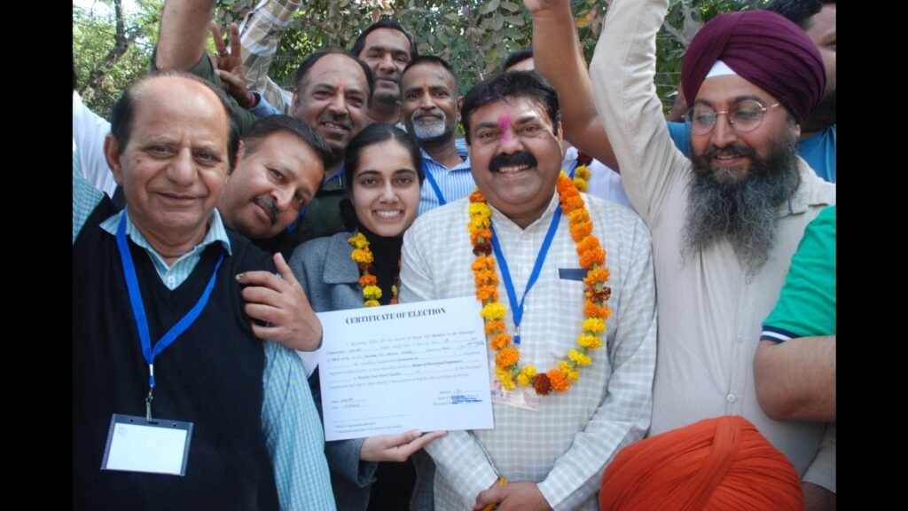 25, ਇੱਕ ਸਾੱਫਟਵੇਅਰ ਡਿਵੈਲਪਰ ਹੁਣ ਹਰਿਆਣਾ ਦਾ ਸਭ ਤੋਂ ਛੋਟਾ ਕੌਂਸਲਰ ਹੈ