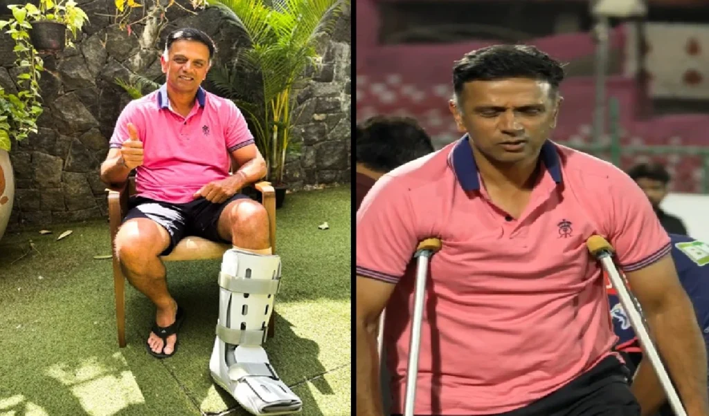 ਆਈਪੀਐਲ 2025: ਰਾਹੁਲ ਦ੍ਰਾਵਿੜ ਨੇ ਬੱਭਖੀ ਦੀ ਮਦਦ ਨਾਲ ਜ਼ਮੀਨ ‘ਤੇ ਪਹੁੰਚੇ ਅਤੇ ਵੀਡੀਓ ਨੂੰ ਸਿਖਲਾਈ ਦਿੱਤੀ