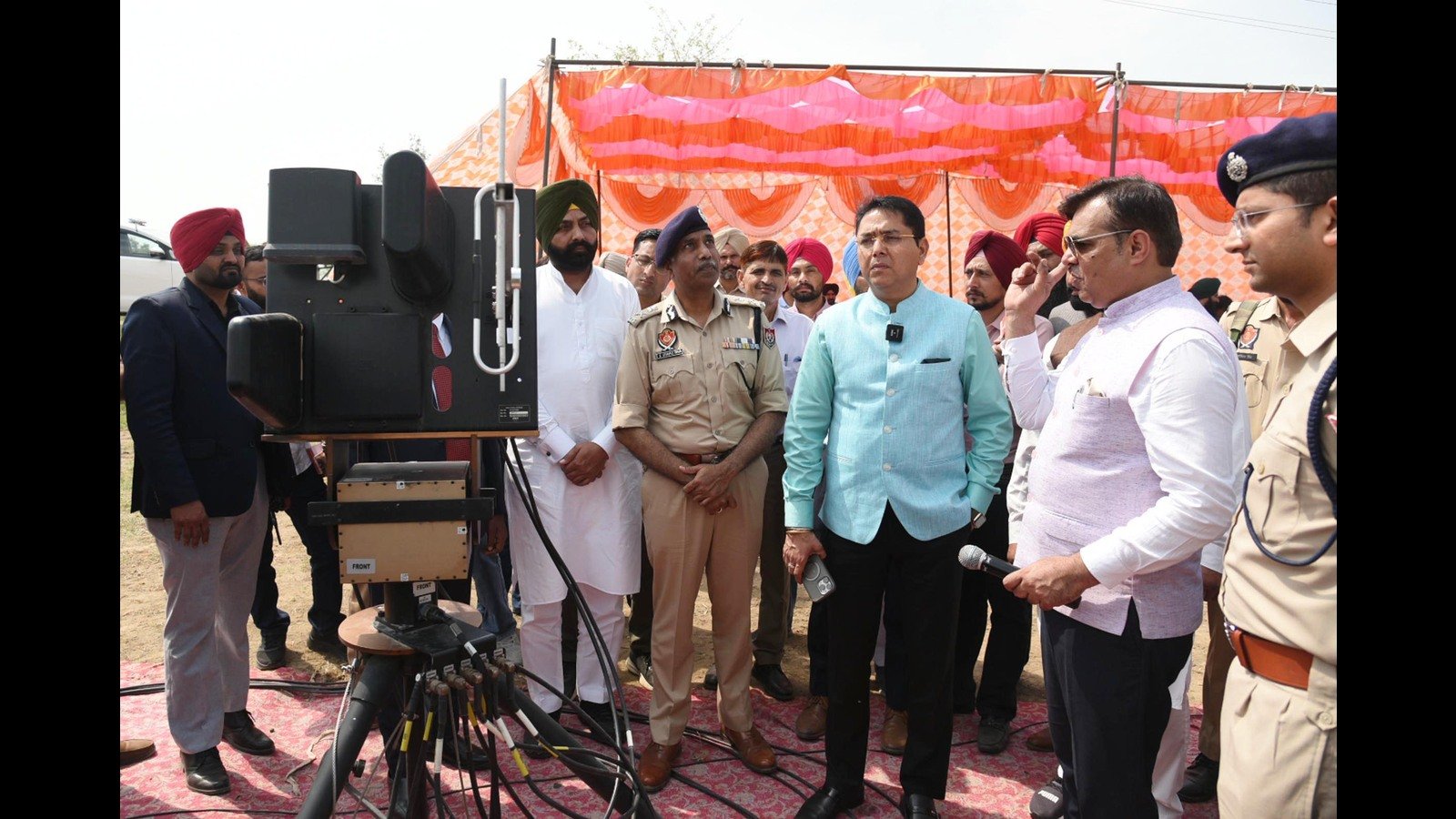 ਤਰਨਤਾਰਨ ਦੀ ਸਰਹੱਦ 'ਤੇ ਐਂਟੀ-ਡਰੋਨ ਵਿਰੋਧੀ ਟੈਕ ਟ੍ਰਾਇਲ