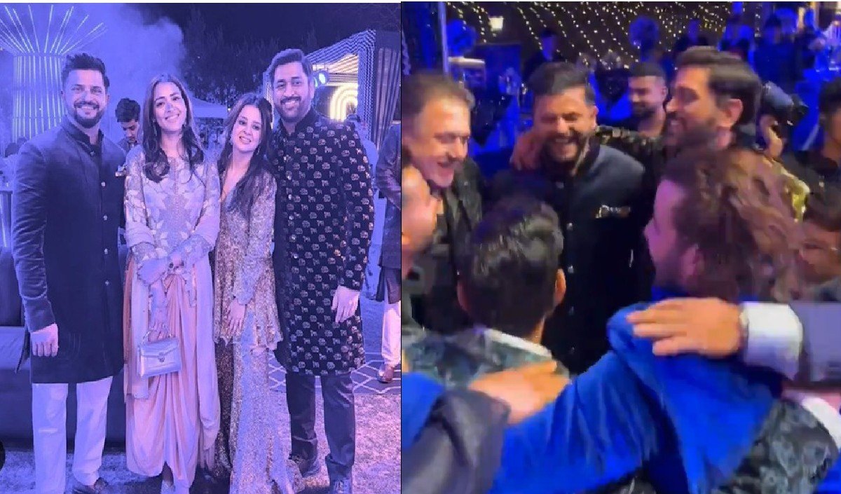 ਧੋਨੀ-ਰੈਨਾ ਜੀਘਭ ਪੈਂਟ ਦੀ ਭੈਣ ਦੇ ਵਿਆਹ ਵਿਚ ਜ਼ੋਰਦਾਰ ਸਵਾਰ ਹੋਈ