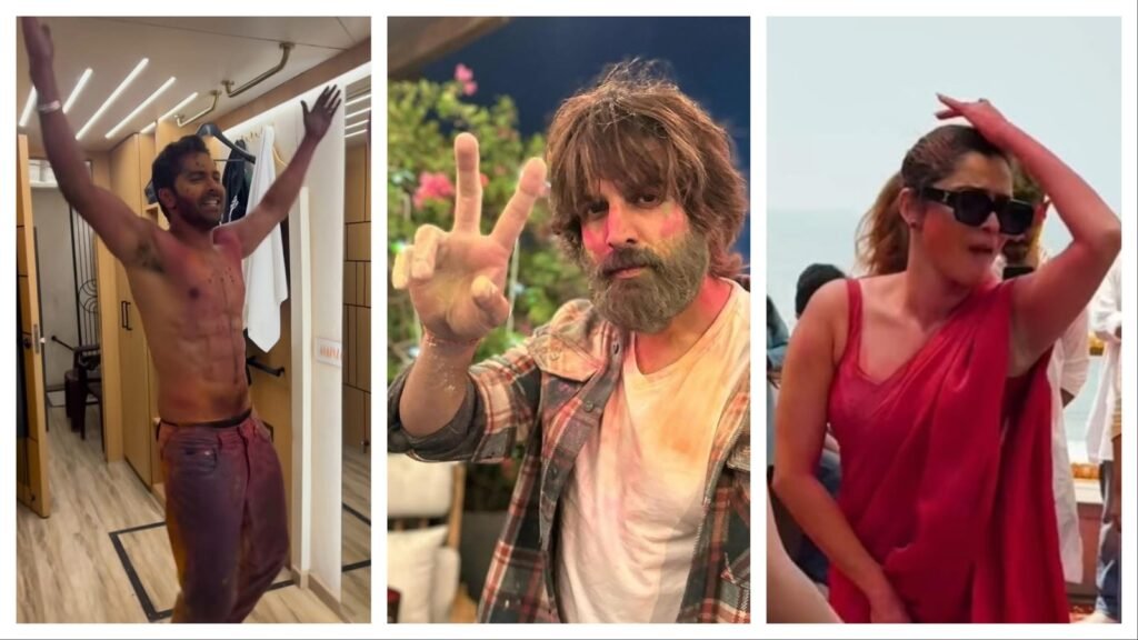 ਬਾਲੀਵੁੱਡ ਕੀ ਹੋਲੀ 2025: ਵਰਨ ਧਵਨ, ਕਾਰਿਕ ਆਰਟਿਕ ਆਰਿਕ ਅੈਰਾਨ, ਅੰਕਿਟਾ ਲੋਖਾਂਡ ਅਤੇ ਵਧੇਰੇ ਸਿਤਾਰੇ ਰੰਗਾਂ ਦਾ ਤਿਉਹਾਰ ਮਨਾਉਂਦੇ ਹਨ