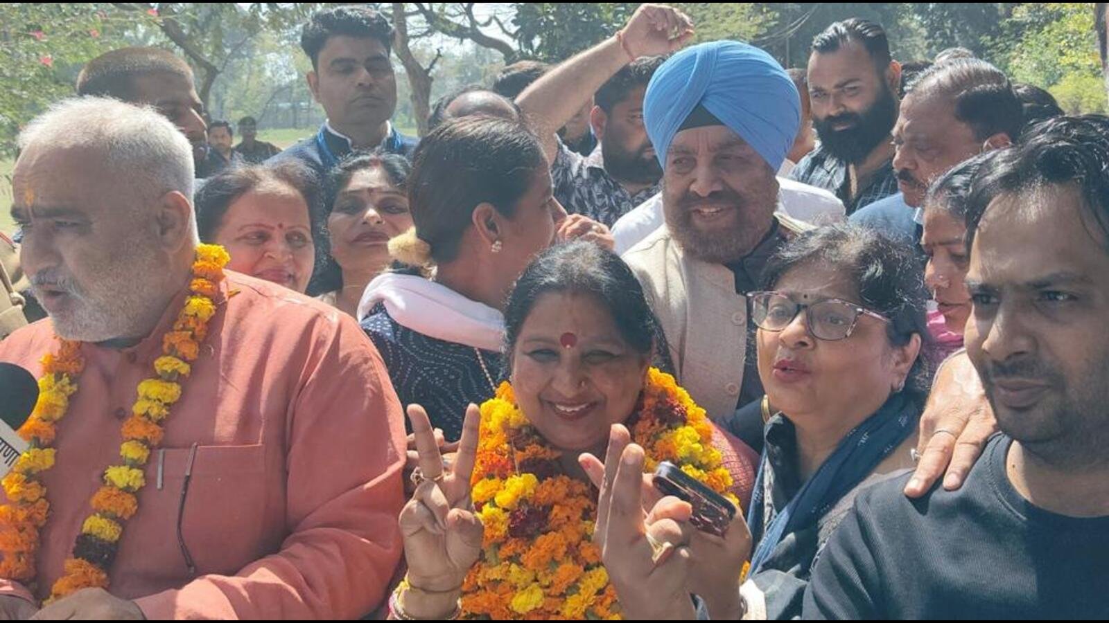 ਬੀਜੇਪੀ ਨੇ ਹਰਿਆਕੀ ਸਿਵਿਕ ਚੋਣਾਂ ਵਿੱਚ ਜਿੱਤ ਪ੍ਰਾਪਤ ਕੀਤੀ, ਲੀਡ ਵਿੱਚ 10 ਮੇਅਰ ਯੰਤਰਾਂ ਵਿੱਚੋਂ 9