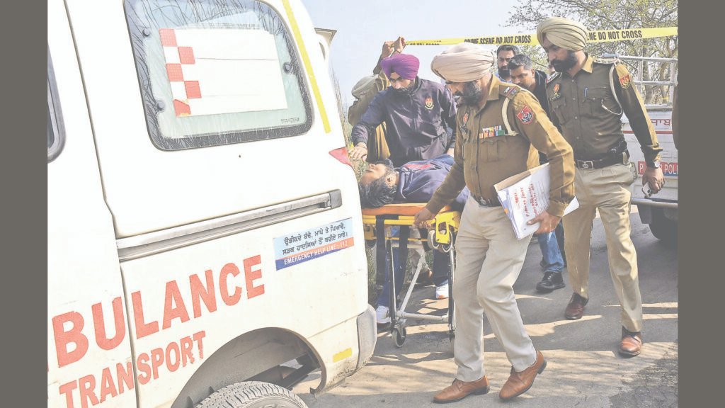 ਮੋਹਾਲੀ ਵਿੱਚ ਹਿਰਾਸਤ ਵਿੱਚ ਬਚਣ ਦੀ ਕੋਸ਼ਿਸ਼ ਕਰਦਿਆਂ ਗੋਲਡੀ ਬਰਾਗਾਰ ਆਪਰੇਟਿਵ ਸ਼ਾਟ ਲੱਤ ‘ਤੇ ਗੋਲੀ ਮਾਰ ਦਿੱਤੀ