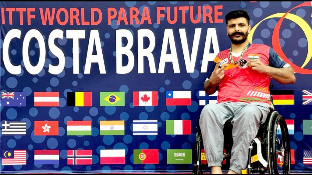 ਲੁਧਿਆਣਾ ਖਿਡਾਰੀ ਟੀਟੀ ਟੂਰਨਾਮੈਂਟ ਵਿਚ ਚਮਕਦਾ ਹੈ, ਘਰੇਲੂ ਚਾਂਦੀ ਲਿਆਉਂਦੀ ਹੈ