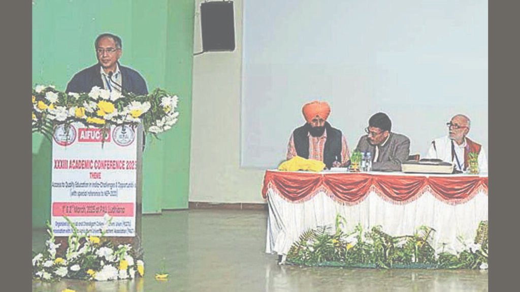 ਲੁਧਿਆਣਾ: ਪੀਏਯੂ ਕਾਨਫਰੰਸ ਦੇ 2 ਦਿਨ, ਮਾਹਰ ਉੱਚ ਸਿੱਖਿਆ ਲਈ ਬਜਟ ਕੱਟਦੇ ਹਨ