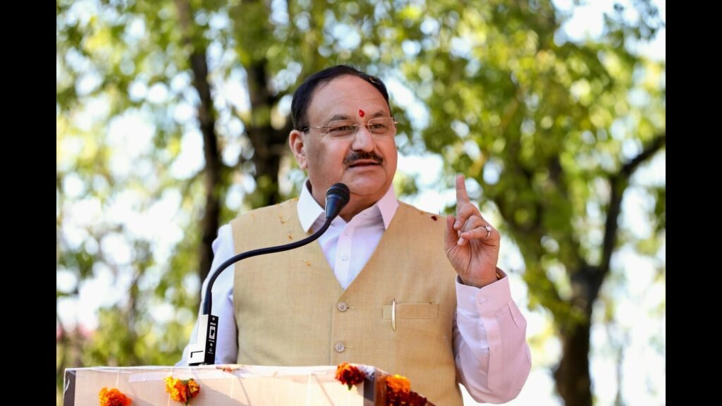 ਸੁਖਯੂ ਦੀ ਅਗਵਾਈ ਵਾਲੀ ਕਾਂਗਰਸ ਸਰਕਾਰ ਕੇਂਦਰੀ ਸਕੀਮਾਂ ਦੇ ਫੰਡ ਬਦਲਣ ਵਾਲੇ: ਨੱਡਾ