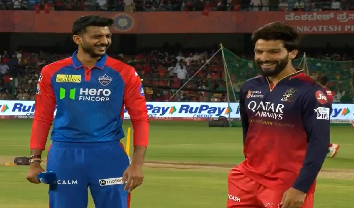 ਆਈਪੀਐਲ 2025 ਆਰਸੀਬੀ ਵੀਐਸ ਡੀਸੀ: ਦਿੱਲੀ ਰਾਜਧਾਨੀ ਨੇ ਆਰਸੀਬੀ ਖ਼ਿਲਾਫ਼ ਟਾਸ ਜਿੱਤਿਆ, ਦੋਵਾਂ ਟੀਮਾਂ ਨੂੰ ਇਲਜ਼ਾਮ ਲਗਾ ਰਹੇ ਹਾਂ