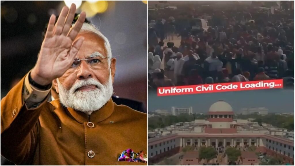 ‘ਮੋਦੀ ਦੇ ਅਧੀਨ ਵੱਡੀਆਂ ਚਾਲਾਂ 3.0’: ਭਾਜਪਾ ਨੇ ਵੀਡੀਓ ਹਾਈਲਾਈਟਿੰਗ ਪ੍ਰਾਪਤੀਆਂ ਜਾਰੀ ਕੀਤੀ, ਤਾਂ ਸੰਕੇਤਾਂ ਨੂੰ ਯੂਸੀਸੀ ਲਈ ਪੁਸ਼ਾਕ ਬਣਾਉਂਦਾ ਹੈ | ਦੇਖੋ
