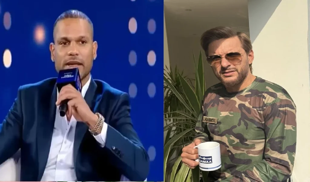 ਸ਼ਾਹਿਦ ਅਫਰੀਦੀ ਸ਼ਿਖਰ ਧਵਨ ਦੇ ਲਾਵੇਨਾਡੇਡ ਤੋਂ ਬਾਅਦ ਵੀ ਨਹੀਂ ਸੁਧਾਰਿਆ ਗਿਆ, ਹੁਣ ਇਹ ਡਿੱਗ ਪਿਆ ਹੈ