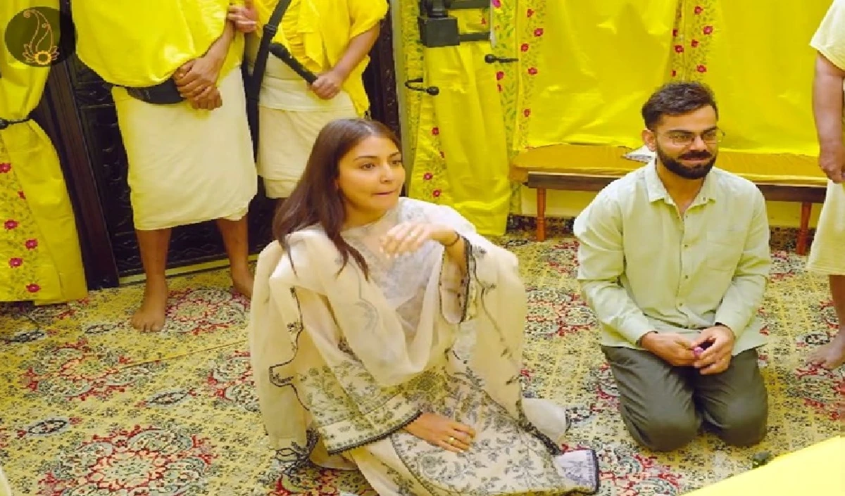 ਟੈਸਟ ਕ੍ਰਿਕਟ ਤੋਂ ਸੇਵਾਮੁਕਤ ਹੋਣ ਤੋਂ ਬਾਅਦ, ਵਿਰਾਟ ਕੋਹਲੀ ਨੇ ਆਪਣੇ ਸੰਤ ਪ੍ਰਧਾਨਾਂ ਦੇ ਆਸ਼ਰਮ 'ਤੇ ਵਿਆਹ ਦੇ ਮਨਮ ਦੇ ਆਸ਼ਰਮ' ਤੇ ਪਹੁੰਚਿਆ