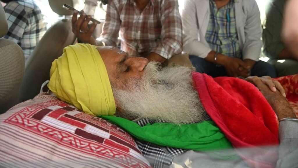 ਸ਼ੰਭੂ ਦੇ ਅੱਗੇ ਦੇ ਫਰੀਦਕੋਟ ਵਿੱਚ ਹਾਤਰਾਂ ਦੇ ਮੰਦਰ ਗ੍ਰਿਫਤਾਰੀ ਦੇ ਅਧੀਨ ਕਿਸਾਨ ਨੇਤਾ ਡਲਲੇਵਾਲ