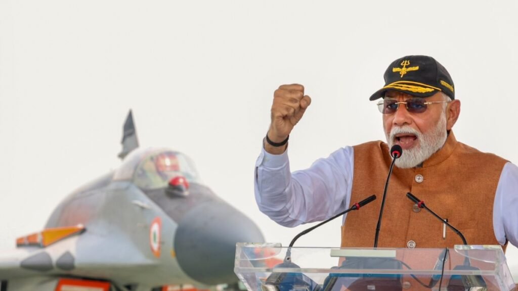 ‘ਹਮੁਖਰ ਮੀਨ ਘੁਸ ਕਾਰ ਮੈਰੇਜ’: ਪ੍ਰਧਾਨ ਮੰਤਰੀ ਮੋਦੀ ਨੇ ਪਾਕਿਸਤਾਨ ਵੱਲੋਂ ਸਪਾਂਸਰਡ ਅੱਤਵਾਦ ਨਾਲ ਨਜਿੱਠਣ ‘ਤੇ ਭਾਰਤ ਦੇ ਰੁਖ ਨੂੰ ਦੁਹਰਾਇਆ