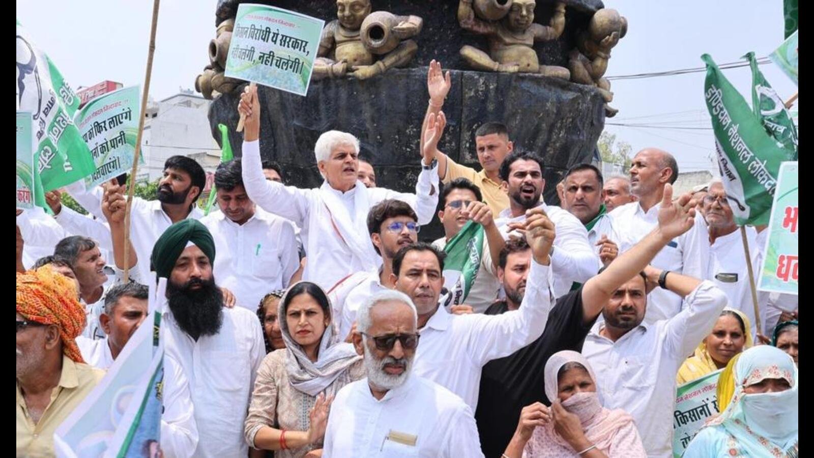 ਹਰਿਆਣਾ: ਇਨੈਲੋਡ ਨੇ ਪਾਣੀ ਦੇ ਵਿਵਾਦ ਦੇ ਵਿਚਕਾਰ ਪੰਜਾਬ ਦੇ ਮੁੱਖ ਮੰਤਰੀ ਦੇ ਵਿਰੁੱਧ ਐਫਆਈਆਰ ਮੰਗੀ