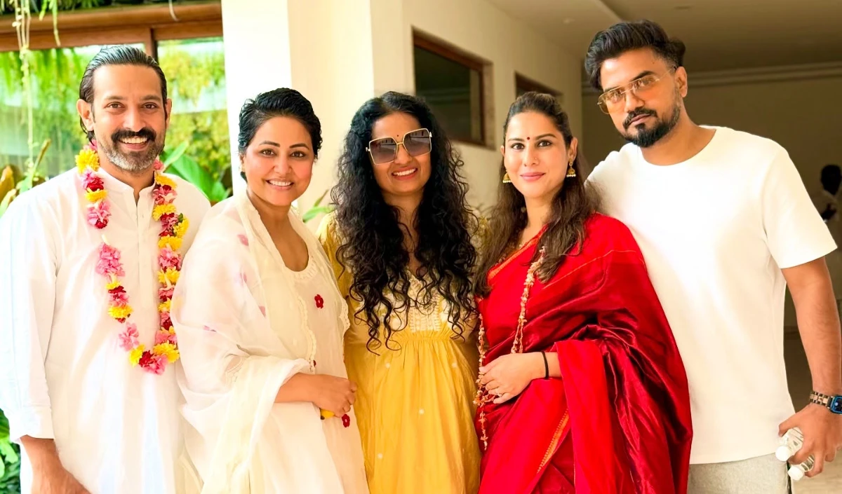 ਹੀਆਈਨਾ ਖਾਨ ਅਤੇ ਵਿਕਰਮ ਨੇ ਸ੍ਰੀ ਦਰਿਸ਼ਕਾਰ ਦੇ ਆਸ਼ਰਮ ਨੂੰ ਸ੍ਰੀ ਦਰਸਾਸ਼ੂਕਰ, ਸਾਂਝੀਆਂ ਫੋਟੋਆਂ ਦਾ ਦੌਰਾ ਕੀਤਾ