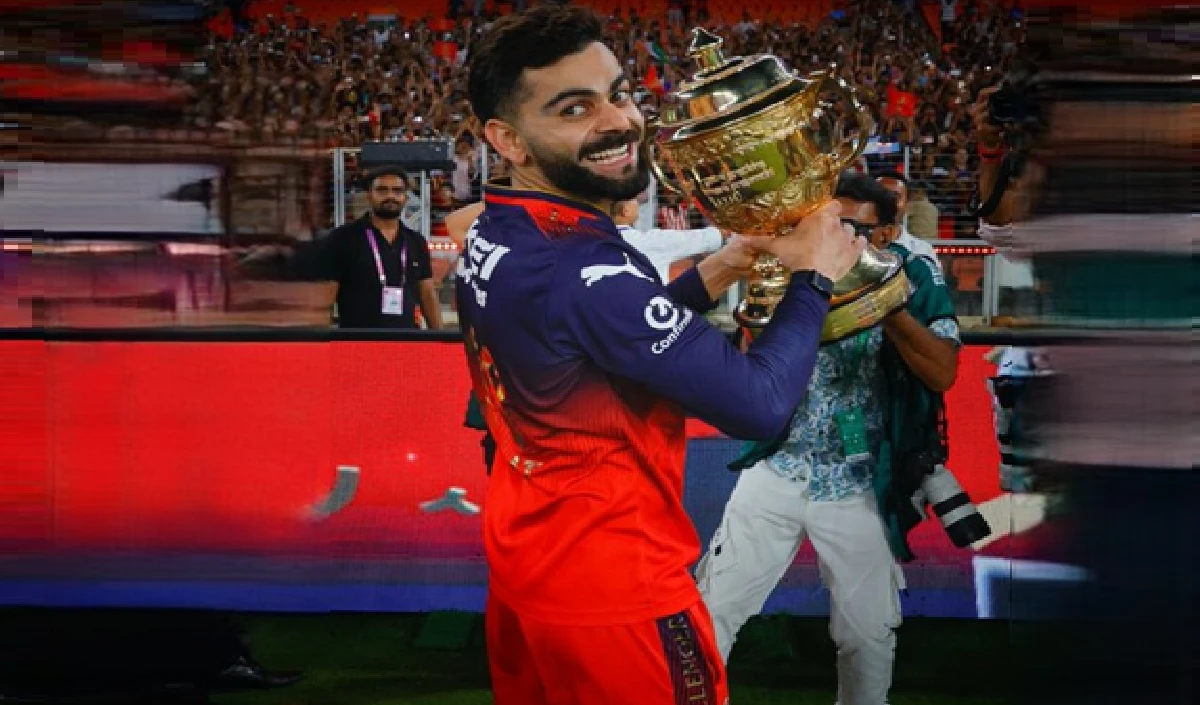 ਕੋਹਲੀ ਨੇ ਜਿੱਤ ਤੋਂ ਬਾਅਦ ਵਾਅਦਾ ਕੀਤਾ, ਆਈਪੀਐਲ ਟਰਾਫੀ ਬੰਗਾਲੁਰੂ ਵਿੱਚ ਗਯਾਗੀ ਹੋਵੇਗੀ