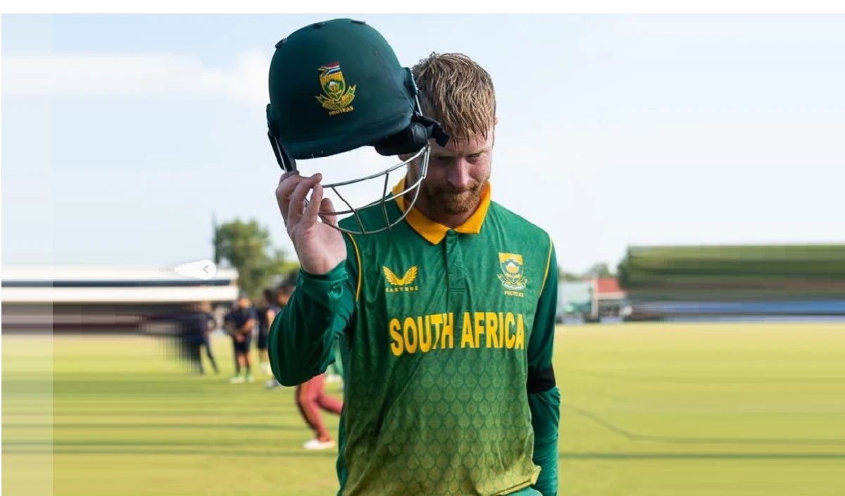 ਦੱਖਣੀ ਅਫਰੀਕਾ ਦੇ ਬੱਲੇਬਾਜ਼ ਹੇਨਰਿਚ ਵਾਪਸ ਨੂੰ ਸੰਨਿਆਸ ਲੈ ਕੇ ਕ੍ਰਿਕਟ ਦੇ ਸਾਰੇ ਤਿੰਨ ਪ੍ਰਸ਼ੰਸਕਾਂ ਨੂੰ ਅਲਵਿਦਾ ਨੇ ਕਿਹਾ