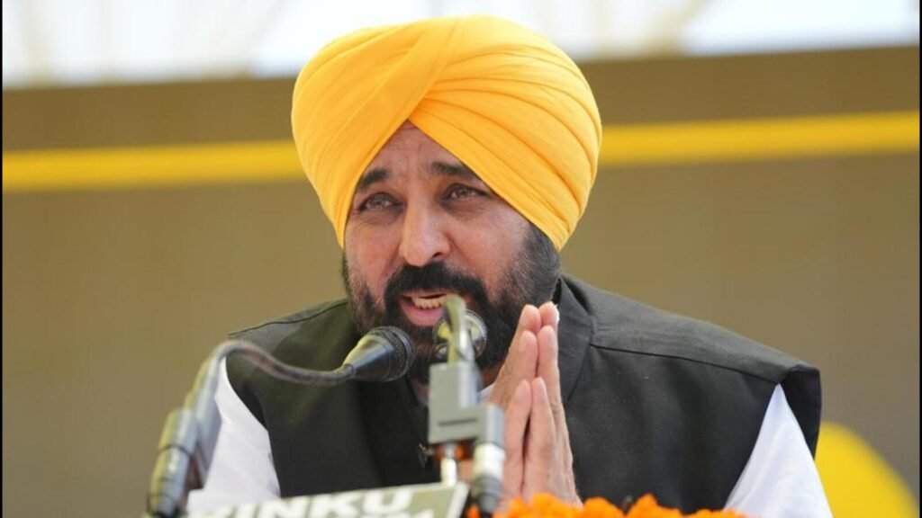 ਪੰਜਾਬ ਦੇ ਮੁੱਖ ਮੰਤਰੀ ਮਾਨ ‘ਇੱਕ ਰਾਸ਼ਟਰ’ ਲਈ ਫਲੈਕ ਖਿੱਚਦਾ ਹੈ, ਇਕ ਪਤੀ ‘ਨੇ’ ਸਵਾਗਤੋਰ ਨੂੰ ਪੋਸਟ ਕੀਤਾ