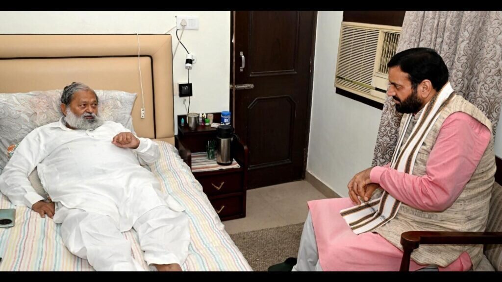 ਮੁੱਖ ਮੰਤਰੀ ਸੈਣੀ ਵਿਜ, ਆਪਣੀ ਸਿਹਤ ਦੇ ਬਾਅਦ ਪੁੱਛਦੀ ਹੈ