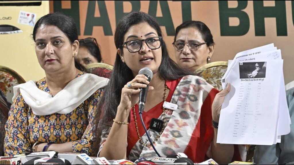 ਲੁਧਿਆਣਾ: ਲਾਮਬਾ ਨੇ ਇੰਸਟਾਗ੍ਰਾਮ ਦੇ ਕਤਲ ਦਾ ਹਵਾਲਾ ਦਿੱਤਾ, ਤਾਂ ਆਪ ‘ਤੇ women’s ਰਤਾਂ ਦੀ ਸੁਰੱਖਿਆ ਨੂੰ ਯਕੀਨੀ ਬਣਾਉਣ ਵਿੱਚ ਅਸਫਲ ਰਿਹਾ