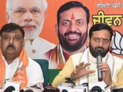 ਲੁਧਿਆਣਾ ਵੈਸਟ ਵਰਪੂਲ: ਹਰਿਆਣਾ ਦੇ ਮੁੱਖ ਮੰਤਰੀ ਨੇ ਪਾਣੀ ਦੀ ਵੰਡ ਦੇ ਵਿਵਾਦ ਨੂੰ ਖੜਕਾਇਆ, 'ਆਪ' ਨੇ ਪਿੱਛੇ ਹਟਿਆ