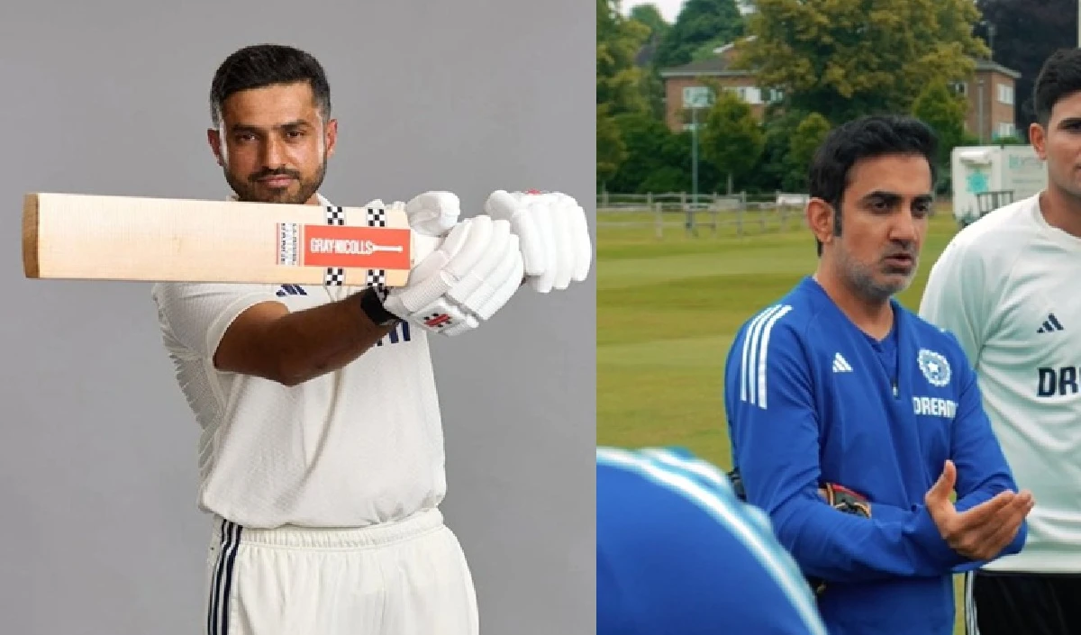 ਵਾਪਸੀ ਕਦੇ ਅਸਾਨ ਨਹੀਂ ਹੁੰਦੀ ... ਗੌਤਮ ਗੰਭੀਰ ਨੇ ਕਰੁਣ ਨੈਰ ਰੀਟਰਨ 'ਤੇ ਵੱਡਾ ਬਿਆਨ ਦਿੱਤਾ