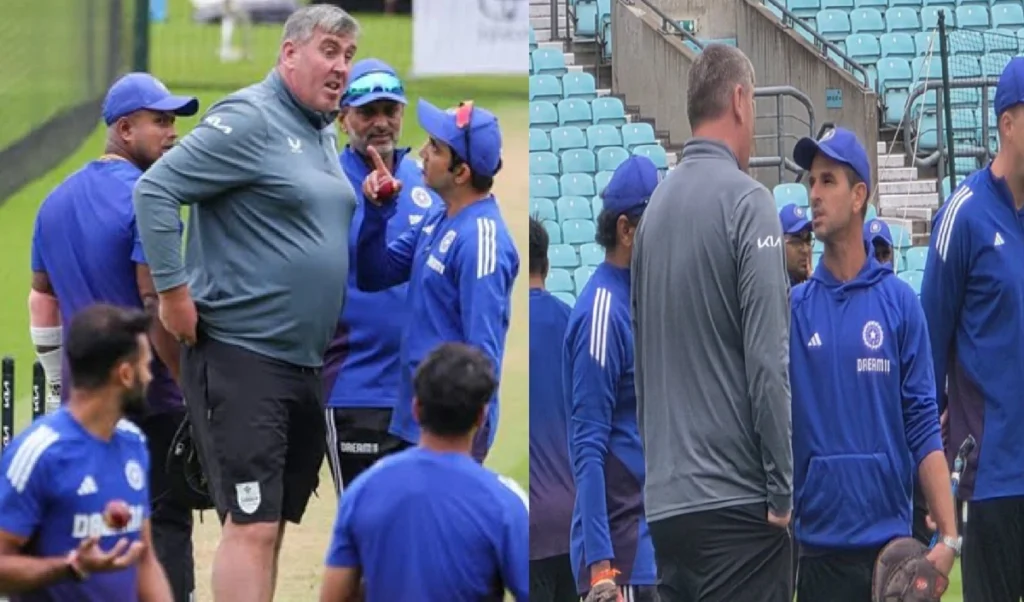 ਇੰਡ ਬਨਾਮ ਇੰਜੀ: ਕੋਚ ਗੌਤਮ ਗੰਭੀਰ ਨੂੰ ਅੰਡਾਕਾਰ ਪਿੱਚ ਫਰੇਟਰ ਨਾਲ ਕਿਉਂ ਝਿੜਕਿਆ, ਕਿਸ ਦੇ ਵਿਚਕਾਰ ਬਚਾਅ ਹੋਇਆ?