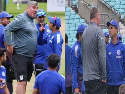 ਇੰਡ ਬਨਾਮ ਇੰਜੀ: ਕੋਚ ਗੌਤਮ ਗੰਭੀਰ ਨੂੰ ਅੰਡਾਕਾਰ ਪਿੱਚ ਫਰੇਟਰ ਨਾਲ ਕਿਉਂ ਝਿੜਕਿਆ, ਕਿਸ ਦੇ ਵਿਚਕਾਰ ਬਚਾਅ ਹੋਇਆ?