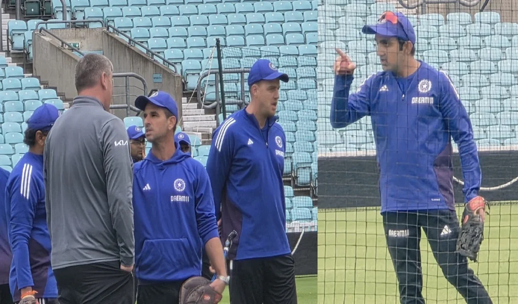 ਇੰਡ ਬਨਾਮ ਇੰਜੀ: ਗੌਤਮ ਗੰਭੀਰ, ਅਭਿਆਸ ਸੈਸ਼ਨ ਦੌਰਾਨ ਸੁਸਤ, ਓਵਲ ਟੈਸਟ ਦੇ ਸ਼ੁਰੂ ਹੋਣ ਤੋਂ ਪਹਿਲਾਂ ਪਿੱਚ ਖਰਾਬ ਹੋਣ ਤੋਂ ਝਿਜਕ