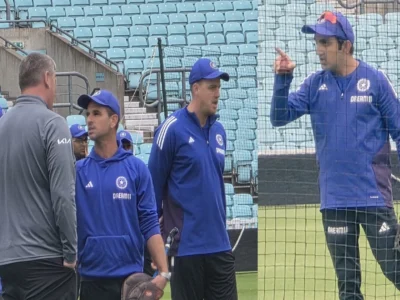 ਇੰਡ ਬਨਾਮ ਇੰਜੀ: ਗੌਤਮ ਗੰਭੀਰ, ਅਭਿਆਸ ਸੈਸ਼ਨ ਦੌਰਾਨ ਸੁਸਤ, ਓਵਲ ਟੈਸਟ ਦੇ ਸ਼ੁਰੂ ਹੋਣ ਤੋਂ ਪਹਿਲਾਂ ਪਿੱਚ ਖਰਾਬ ਹੋਣ ਤੋਂ ਝਿਜਕ