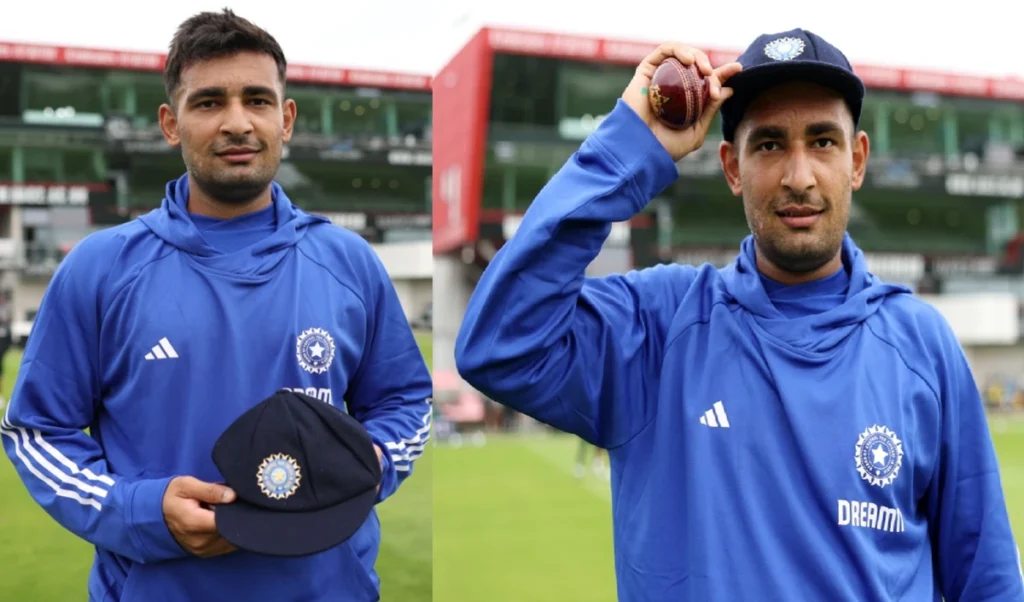 ਇੰਡ ਬਨਾਮ ਇੰਜੀ ਚੌਥਾ ਟੈਸਟ: ਟੀਮ ਇੰਡੀਆ ਲਈ ਅੰਸ਼ੂਲ ਕੰਬੋਜੇ ਦੀ ਸ਼ੁਰੂਆਤ ਭਾਰਤ ਲਈ 318 ਭਾਰਤ ਲਈ ਟੈਸਟ ਪਲੇਅਰ ਨੰਬਰ 318