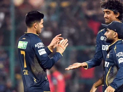 ਗਿੱਲ ਨੇ ਭਾਰਤ ਦੀਆਂ ਪੰਜ ਵਿਕਟਾਂ ਲਈ 310 ਦੌੜਾਂ ਲਈ ਕਪਤਾਨ, 310 ਦੌੜਾਂ ਵਜੋਂ ਦੂਜੀ ਸਦੀ ਦੀ ਲਗਾਤਾਰ