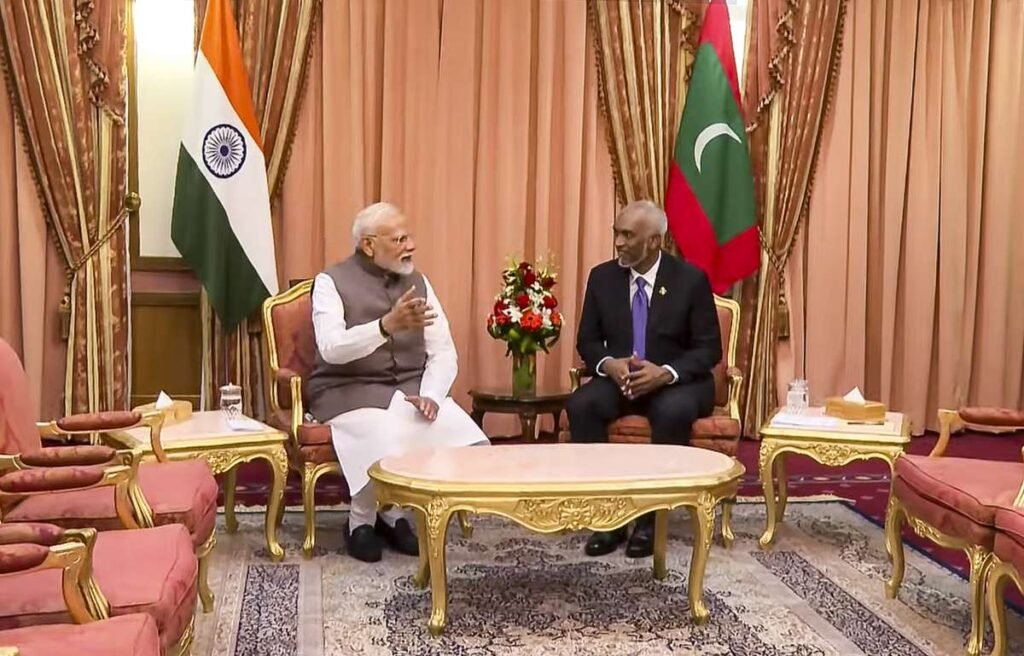 ਪ੍ਰਧਾਨ ਮੰਤਰੀ ਮੋਦੀ ਨੇ ‘ਦੋਸਤੀ’ ਤੇ ਜ਼ੋਰ ਦਿੱਤਾ ਕਿਉਂਕਿ ਭਾਰਤ ਨੇ ਮਾਲਦੀਵ ਨੂੰ 4,850 ਕਰੋੜ ਰੁਪਏ ਦੀ ਕ੍ਰੈਡਿਟ ਲਾਈਨ ਵਧਾ ਦਿੱਤੀ ਹੈ