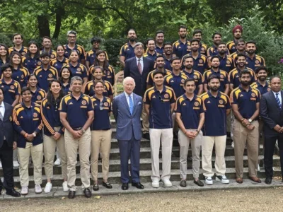 ਲੰਡਨ ਵਿੱਚ ਭਾਰਤੀ ਪੁਰਸ਼ਾਂ ਅਤੇ of ਰਤ ਟੀਮ ਨੇ ਕਿੰਗ ਚਾਰਲਸ III ਨੂੰ ਲੰਡਨ ਵਿੱਚ ਮਿਲਿਆ, ਪਤਾ ਕਿ ਕੀ ਹੋਇਆ