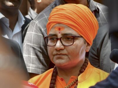ਜੇ ਮੈਂ ਪ੍ਰਧਾਨਮੰਤਰੀ ਮੋਦੀ, ਮੋਹਨ ਭਾਗਵਤ ਦੇ ਨਾਮ ਲੈਂਦਾ ਹਾਂ: ਰੇਗਗਾਓਂ ਧਨਾਸ 'ਤੇ ਪ੍ਰਗੀਆ ਠਾਕੁਰ