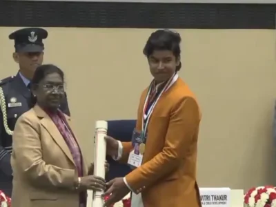 14 ਸਾਲਾ ਵੈਭਵ ਸੂਰਿਆਵੰਸ਼ੀ ਬਣਿਆ ਰਾਸ਼ਟਰੀ ਪ੍ਰੇਰਨਾ, ਰਾਸ਼ਟਰਪਤੀ ਮੁਰਮੂ ਨੇ ਦਿੱਤਾ ਚਿਲਡਰਨ ਐਵਾਰਡ