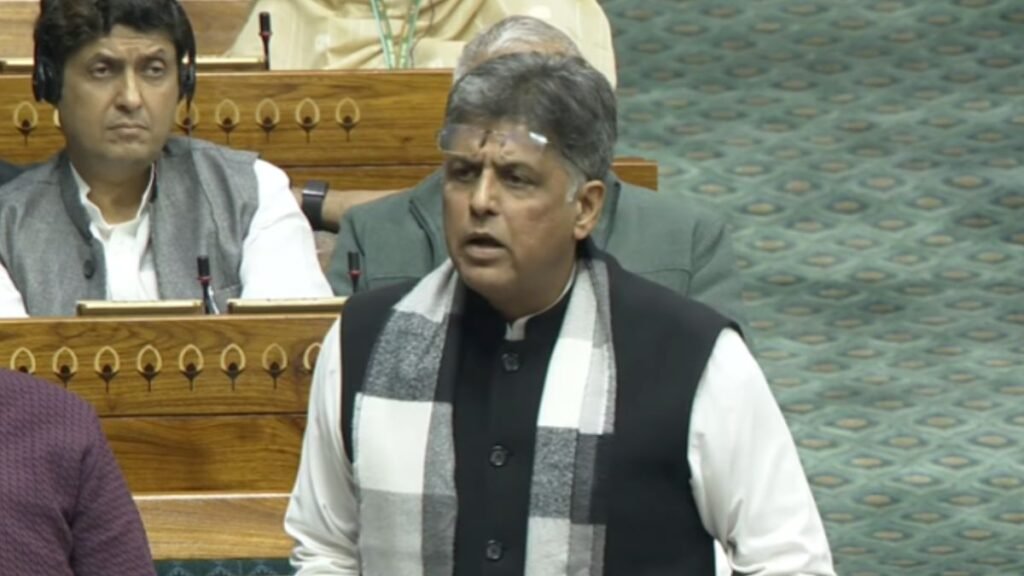 ‘CEC ਚੋਣ ਕਮੇਟੀ ‘ਚ ਲੋਕ ਸਭਾ LoP, CJI ਨੂੰ ਸ਼ਾਮਲ ਕਰੋ’: SIR ਬਹਿਸ ਦੌਰਾਨ ਮਨੀਸ਼ ਤਿਵਾੜੀ