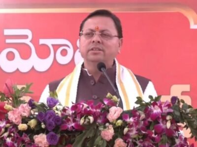 ਉੱਤਰਾਖੰਡ ਦੇ ਮੁੱਖ ਮੰਤਰੀ ਪੁਸ਼ਕਰ ਧਾਮੀ ਨੇ ਅਟਲ ਬਿਹਾਰੀ ਵਾਜਪਾਈ ਦੀ ਮੂਰਤੀ ਤੋਂ ਪਰਦਾ ਹਟਾਇਆ, ਉਨ੍ਹਾਂ ਦੇ ਦ੍ਰਿਸ਼ਟੀਕੋਣ ਅਤੇ ਆਦਰਸ਼ਾਂ ਨੂੰ ਸ਼ਰਧਾਂਜਲੀ ਦਿੱਤੀ