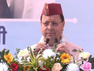 ਉੱਤਰਾਖੰਡ ਦੇ ਮੁੱਖ ਮੰਤਰੀ ਪੁਸ਼ਕਰ ਧਾਮੀ ਨੇ 'ਲੈਂਡ ਜੇਹਾਦ' 'ਤੇ ਹਮਲਾ ਤੇਜ਼ ਕੀਤਾ, ਕਾਂਗਰਸ 'ਤੇ ਰਾਜ ਦੀ ਜਨਸੰਖਿਆ ਬਦਲਣ ਦਾ ਦੋਸ਼ ਲਗਾਇਆ