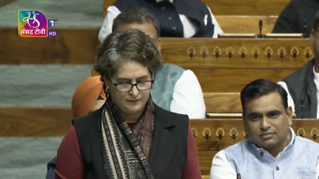 ‘ਤੁਸੀਂ ਇੱਥੇ ਚੋਣ ਲਈ ਆਏ ਹੋ, ਅਸੀਂ ਦੇਸ਼ ਲਈ ਇੱਥੇ ਹਾਂ’: ਪ੍ਰਿਅੰਕਾ ਗਾਂਧੀ ਨੇ ਪੀਐਮ ਮੋਦੀ ਅਤੇ ਭਾਜਪਾ ਦੀ ਕੀਤੀ ਆਲੋਚਨਾ