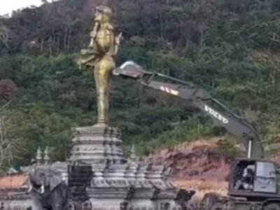 ਥਾਈ-ਕੰਬੋਡੀਆ ਸਰਹੱਦ 'ਤੇ ਭਗਵਾਨ ਵਿਸ਼ਨੂੰ ਦੀ ਮੂਰਤੀ ਨੂੰ ਢਾਹੇ ਜਾਣ 'ਤੇ ਭਾਰਤ ਦੀ ਪ੍ਰਤੀਕਿਰਿਆ, ਇਸ ਨੂੰ 'ਅਪਮਾਨਜਨਕ ਕਾਰਵਾਈ' ਦੱਸਿਆ