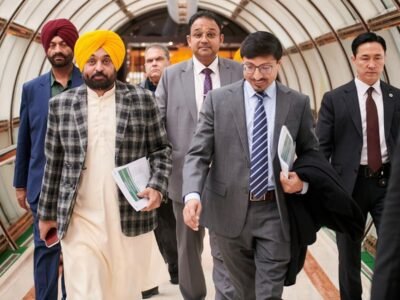 ਦੱਖਣੀ ਕੋਰੀਆ ਦੀਆਂ ਫਰਮਾਂ ਨੂੰ ਸੂਬੇ ਵਿੱਚ ਨਿਵੇਸ਼ ਕਰਨ ਲਈ ਪ੍ਰੇਰਿਤ ਕਰੋ: ਮਾਨ ਸਿਓਲ ਵਿੱਚ ਪੰਜਾਬੀਆਂ ਨੂੰ