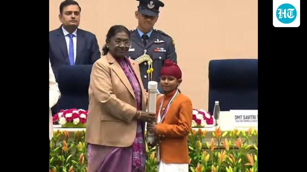 ਪ੍ਰਧਾਨ ਮੰਤਰੀ ਰਾਸ਼ਟਰੀ ਬਾਲ ਪੁਰਸਕਾਰ: ਫਿਰੋਜ਼ਪੁਰ ਦੇ 10 ਸਾਲਾ ਲੜਕੇ ਸਮੇਤ 3 ਖੇਤਰ ਦੇ 10 ਸਾਲਾ ਬੱਚੇ ਸਨਮਾਨਿਤ