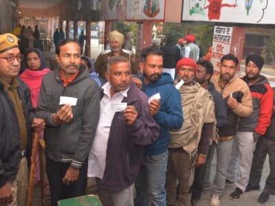 ਬਲਾਕ ਸੰਮਤੀ ਅਤੇ ਜ਼ਿਲ੍ਹਾ ਪ੍ਰੀਸ਼ਦ ਚੋਣਾਂ: ਪੰਜਾਬ ਵਿੱਚ 48% ਮਤਦਾਨ ਹੋਇਆ