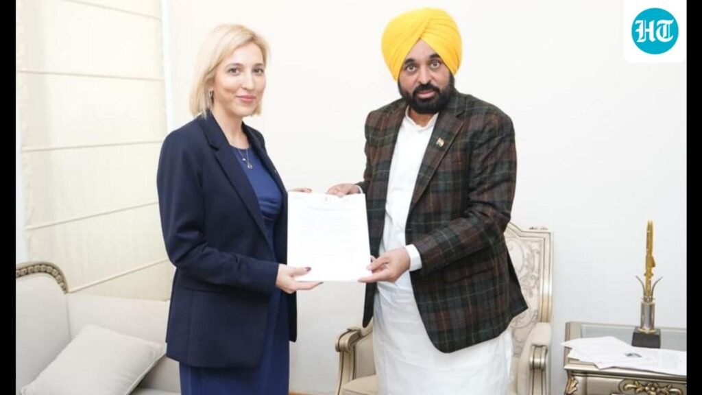 ਮਾਨ ਨੇ ਰਾਜ ਨੂੰ ਨਿਰਮਾਣ ਹੱਬ ਵਜੋਂ ਵਿਕਸਤ ਕਰਨ ਲਈ ਯੂਕੇ ਨਾਲ ਰਣਨੀਤਕ ਗੱਠਜੋੜ ਦੀ ਮੰਗ ਕੀਤੀ