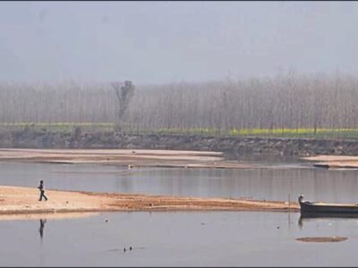 ਲੁਧਿਆਣਾ: ਸਤਲੁਜ ਦਰਿਆ ਵਿੱਚ ਇੱਕ ਮਹੀਨੇ ਵਿੱਚ ਦੂਜਾ ਨਾਜਾਇਜ਼ ਬੰਨ੍ਹ ਮਿਲਿਆ ਹੈ