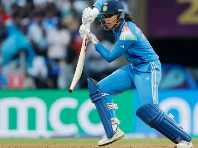 ਸਮ੍ਰਿਤੀ ਮੰਧਾਨਾ ਨੇ ਰਚਿਆ ਨਵਾਂ ਇਤਿਹਾਸ, ਮਹਿਲਾ ਟੀ-20 'ਚ 4000 ਦੌੜਾਂ ਬਣਾਉਣ ਵਾਲੀ ਪਹਿਲੀ ਭਾਰਤੀ ਬੱਲੇਬਾਜ਼ ਬਣੀ।
