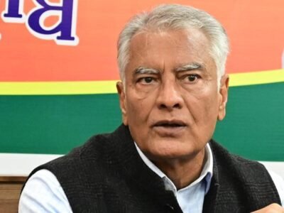 ਸੁਨੀਲ ਜਾਖੜ ਨੇ ਚੋਣਾਂ ਵਿੱਚ 'ਗੈਂਗਸਟਰਾਂ' ਦੀ 'ਆਪ' ਦੀ ਮਦਦ ਕਰਨ ਦੇ ਦੋਸ਼ਾਂ ਦੀ ਜਾਂਚ ਦੀ ਮੰਗ ਕੀਤੀ ਹੈ