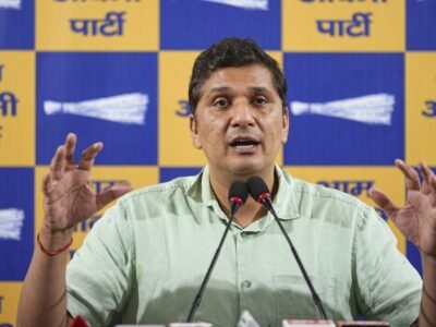 ਸੌਰਭ ਭਾਰਦਵਾਜ ਸਮੇਤ 'ਆਪ' ਨੇਤਾਵਾਂ 'ਤੇ ਦਿੱਲੀ ਪ੍ਰਦੂਸ਼ਣ 'ਤੇ 'ਸਾਂਤਾ ਕਲਾਜ਼ ਸਕਿੱਟ' ਦਾ ਮਾਮਲਾ ਦਰਜ